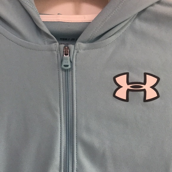 Under Armour Girls’ Athletic Zip Hoody, Sz S, NWT! - Picture 2 of 11